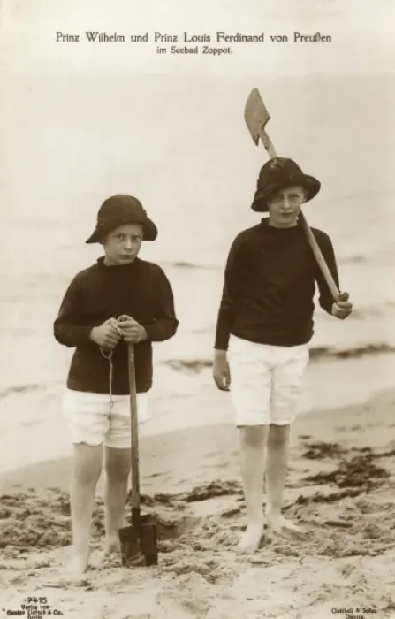 Framed Print : Prince Wilhelm and Prince Louis Ferdinand of Prussia Framed Print : Prince Wilhelm and Prince Louis Ferdinand of Prussia