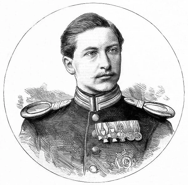 Prince Wilhelm of Prussia - Wedding portrait