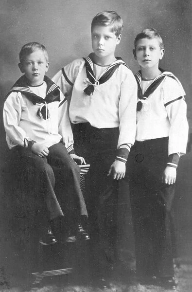 Princes Henry, Edward and Albert of Wales