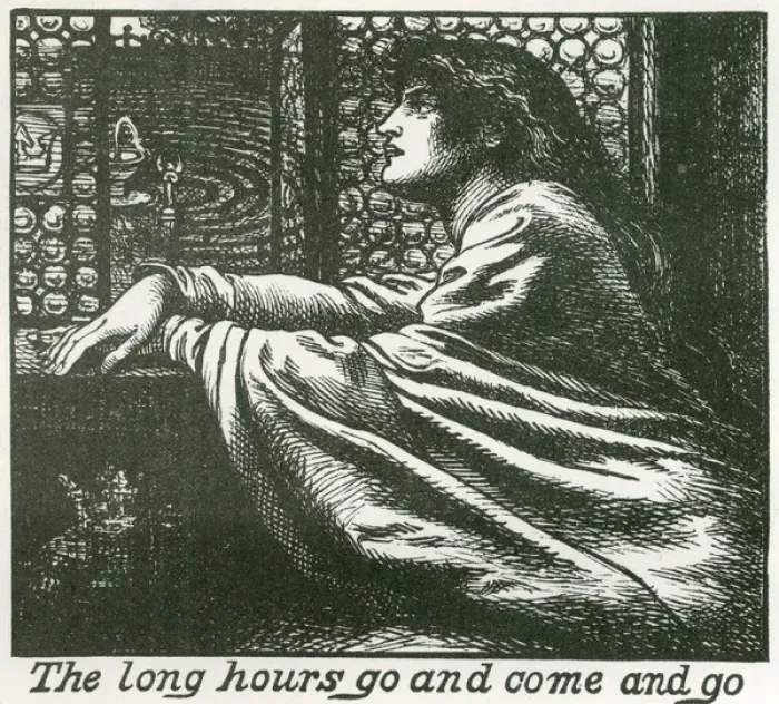 Framed Print : The Princes Progress by D. G. Rossetti Framed Print : The Princes Progress by D. G. Rossetti