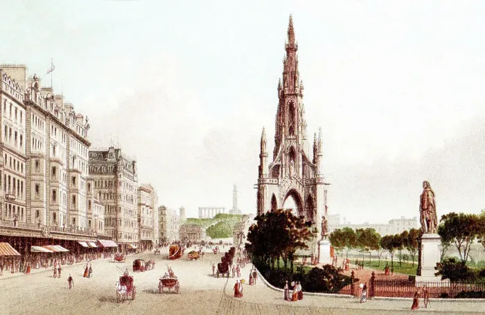 Framed Print : Princes Street, Edinburgh Framed Print : Princes Street, Edinburgh