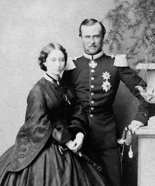 Princess Alice with Grand Duke Louis of Hesse