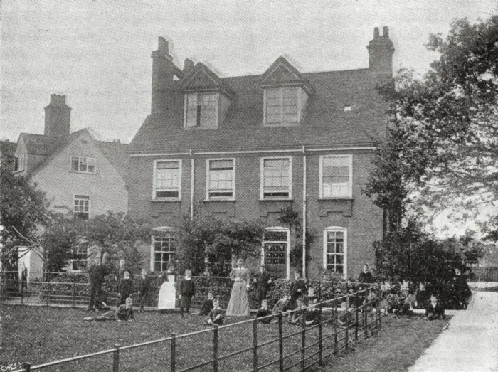 Framed Print : Princess Alice Orphanage, Sutton Coldfield - Marsh Memorial Framed Print : Princess Alice Orphanage, Sutton Coldfield - Marsh Memorial