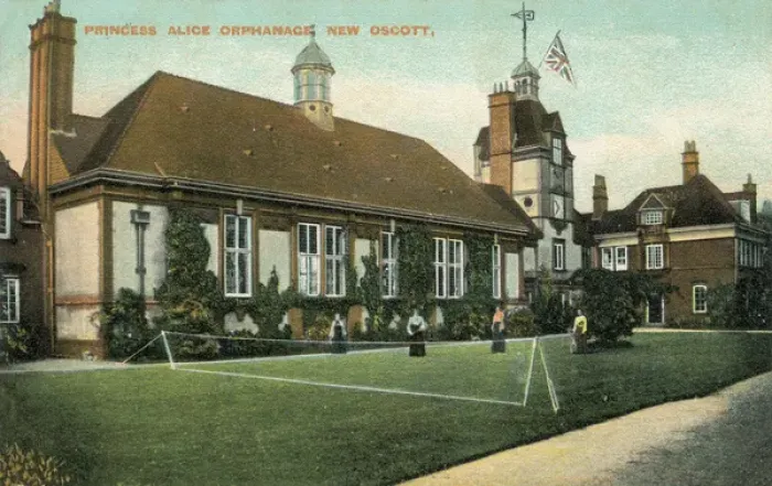 Framed Print : Princess Alice Orphanage, Sutton Coldfield - Tennis Framed Print : Princess Alice Orphanage, Sutton Coldfield - Tennis