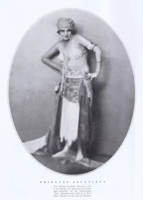 Framed Print : Princess Astafieva, the famous Russian premiere danseuse Framed Print : Princess Astafieva, the famous Russian premiere danseuse