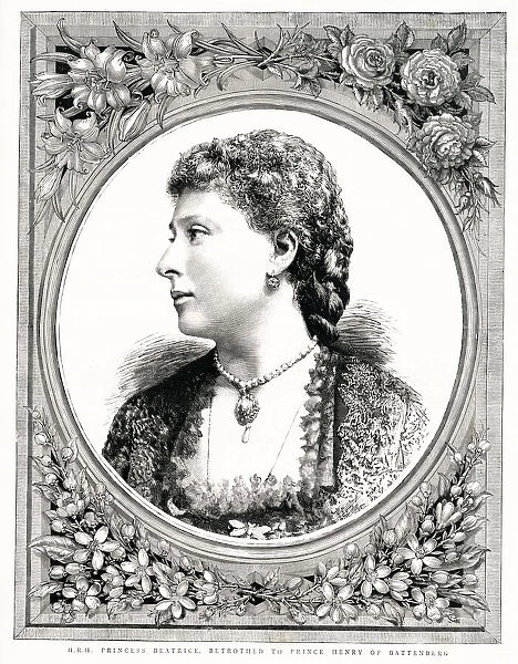 Princess Beatrice, youngest child of Queen Victoria