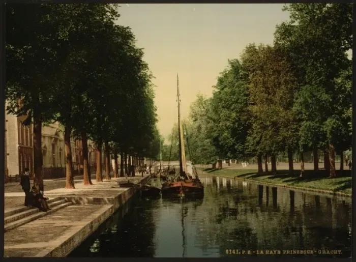 Framed Print : Princess Canal, Hague, Holland Framed Print : Princess Canal, Hague, Holland