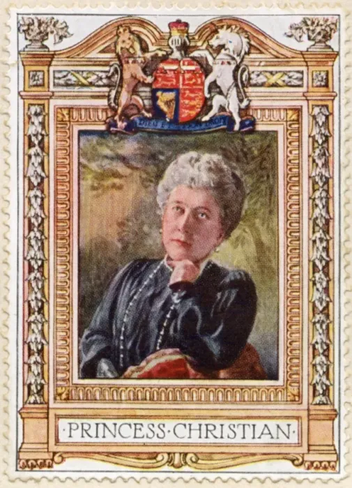 Framed Print : Princess Christian / Stamp Framed Print : Princess Christian / Stamp