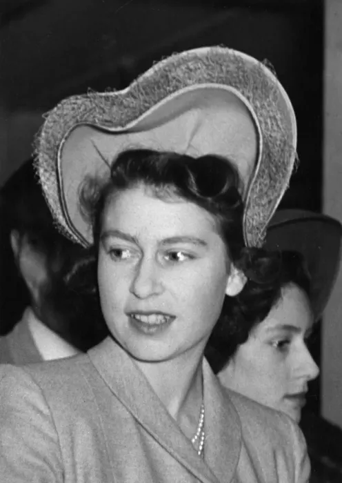Framed Print : Princess Elizabeth in a hat Framed Print : Princess Elizabeth in a hat