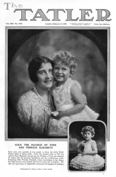 Framed Print : Princess Elizabeth and her mother, 1930 Framed Print : Princess Elizabeth and her mother, 1930