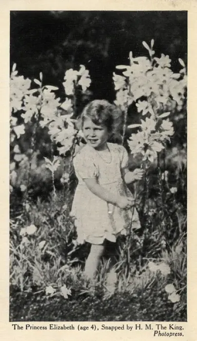 Framed Print : Princess Elizabeth playing amid the lilies Framed Print : Princess Elizabeth playing amid the lilies