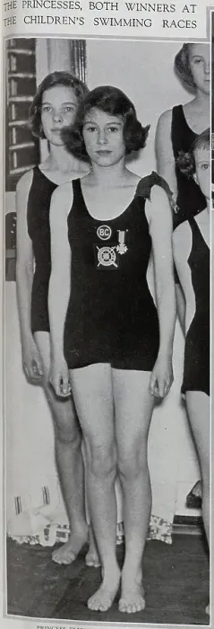 Framed Print : Princess Elizabeth wins at swimming Framed Print : Princess Elizabeth wins at swimming