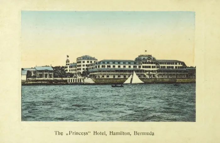 Framed Print : The Princess Hotel, Hamilton, Bermuda Framed Print : The Princess Hotel, Hamilton, Bermuda