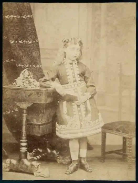 Framed Print : Princess Louise / Sepia Framed Print : Princess Louise / Sepia