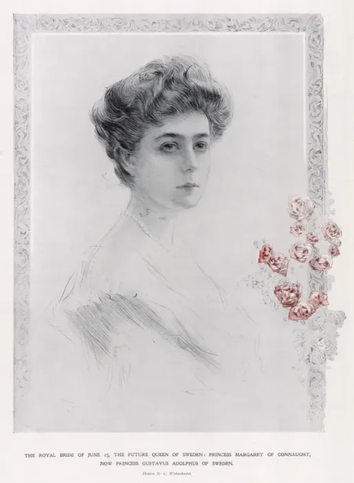 Framed Print : Princess Margaret of Connaught Framed Print : Princess Margaret of Connaught
