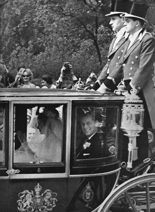 Framed Print : Princess Margaret on her way to Westminster Abbey Framed Print : Princess Margaret on her way to Westminster Abbey
