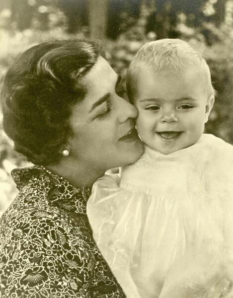 Princess Margarita of Greece with Princess Beatrix