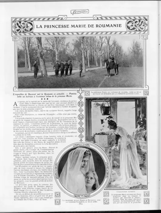 Framed Print : Princess Marie of Romania Framed Print : Princess Marie of Romania