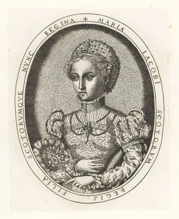 Framed Print : Princess Mary, daughter of King James V of Scotland, 1542-1587 Framed Print : Princess Mary, daughter of King James V of Scotland, 1542-1587