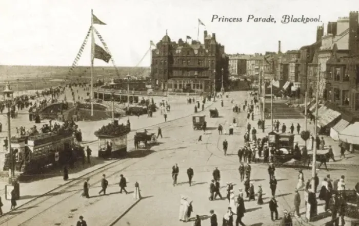 Framed Print : Princess Parade, Blackpool Framed Print : Princess Parade, Blackpool