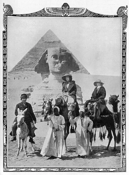 Princess of Pless & Duchess of Westminster in Egypt