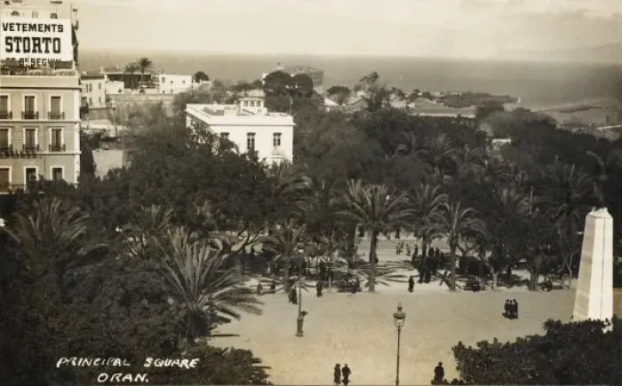 Framed Print : Principal Square at Oran, Algeria Framed Print : Principal Square at Oran, Algeria
