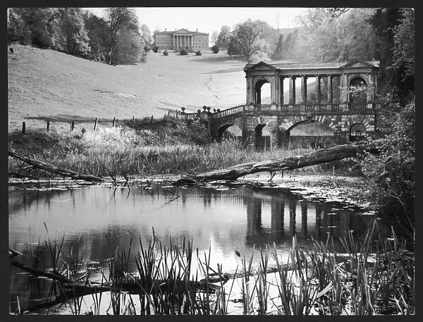 Prior Park, Bath. Prior Park in Bath. In the background is the mansion