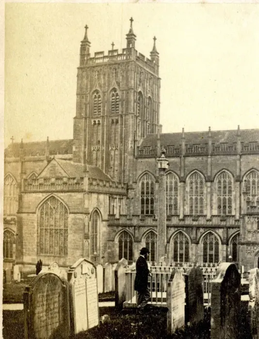 Framed Print : Priory Church, Malvern, north exterior Framed Print : Priory Church, Malvern, north exterior