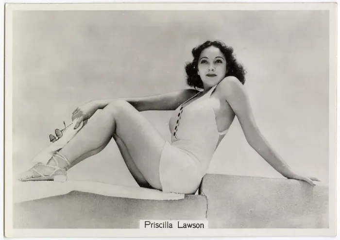 Framed Print : Priscilla Lawson, American film actress Date: 1939 Framed Print : Priscilla Lawson, American film actress Date: 1939