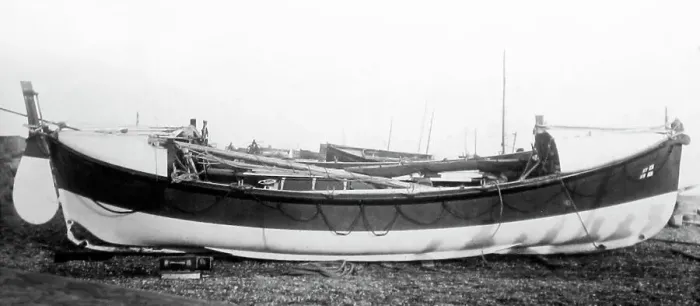 Framed Print : The Priscilla MacBean lifeboat in the 1920s Framed Print : The Priscilla MacBean lifeboat in the 1920s