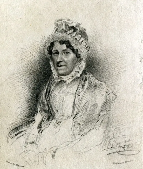 Framed Print : PRISCILLA WAKEFIELD - Writer & philanthropist. Date: 1751 - 1832