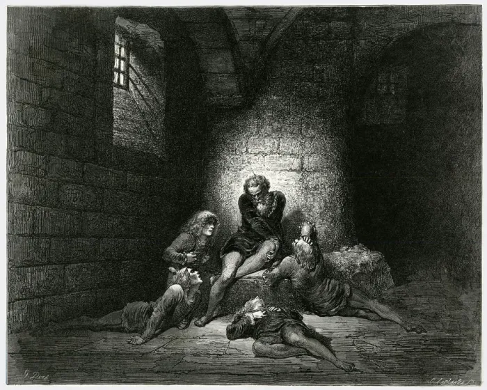 Framed Print : Prison: Dores dante Framed Print : Prison: Dores dante