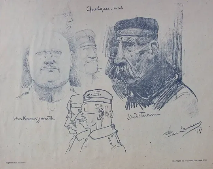 Framed Print : Prisonniers de Guerre par Jean-Pierre Laurens Framed Print : Prisonniers de Guerre par Jean-Pierre Laurens
