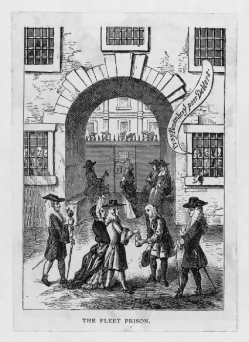Framed Print : Prisons / Fleet Framed Print : Prisons / Fleet