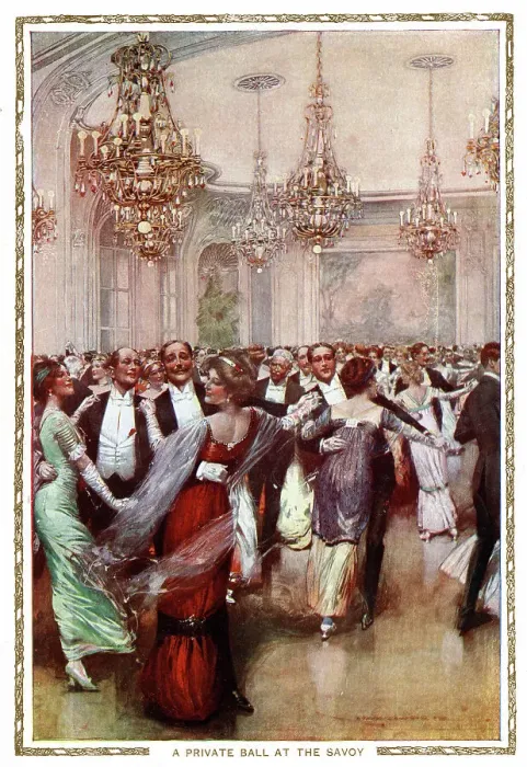 Framed Print : A Private Ball at The Savoy Hotel, London Framed Print : A Private Ball at The Savoy Hotel, London