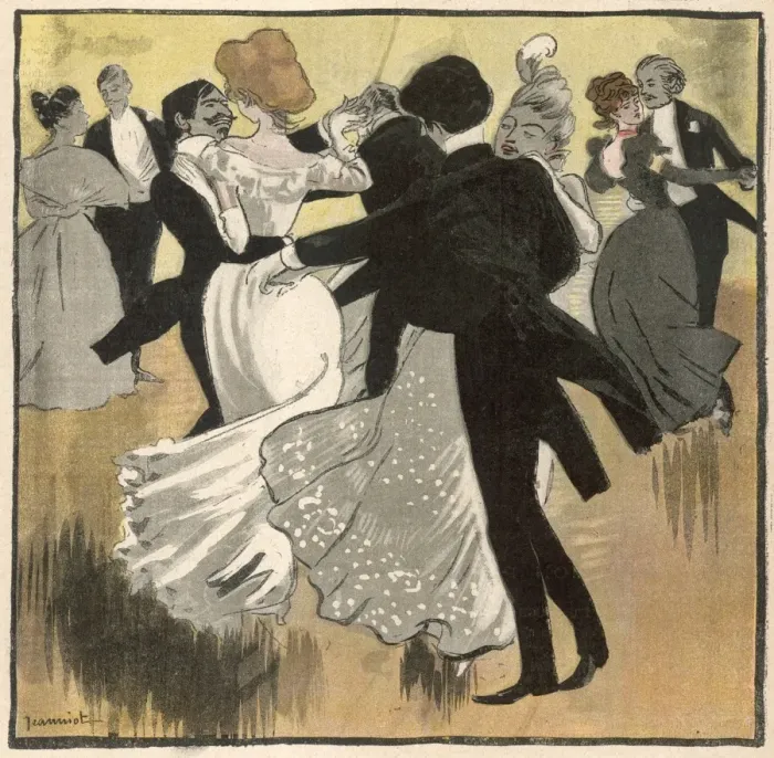 Framed Print : A Private Dance, France Framed Print : A Private Dance, France