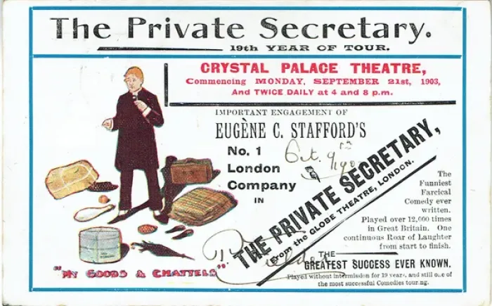 Framed Print : The Private Secretary by Charles Hawtrey Framed Print : The Private Secretary by Charles Hawtrey