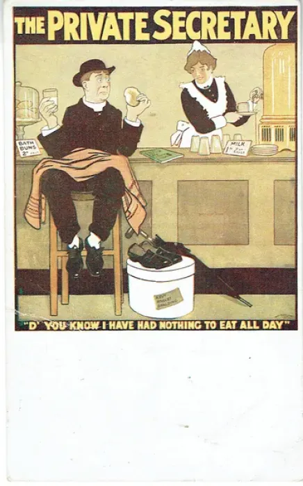 Framed Print : The Private Secretary by Charles Hawtrey Framed Print : The Private Secretary by Charles Hawtrey