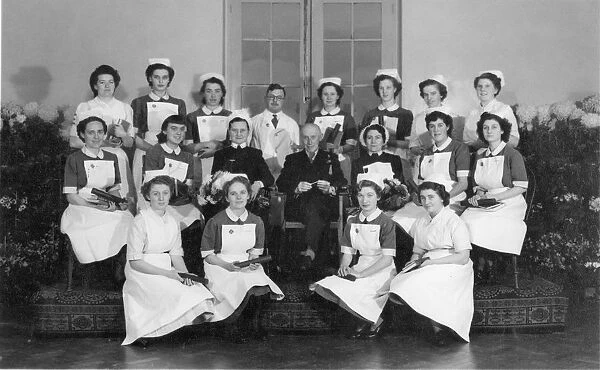 Prize Giving at the General Hospital, Hereford