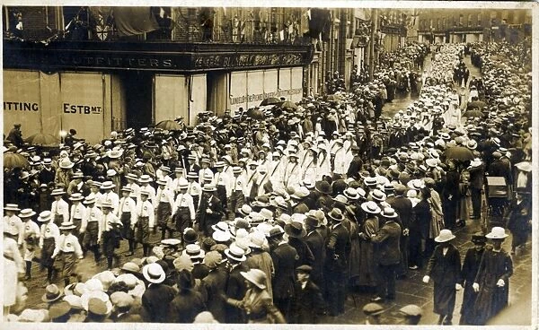 Procession by Blundell Brothers Outfitters, Luton, Bedfords
