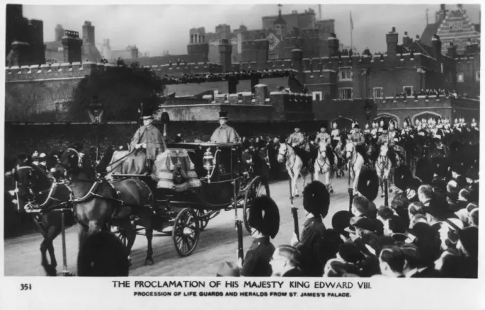 Framed Print : The proclamation of his Majesty King Edward VIII Framed Print : The proclamation of his Majesty King Edward VIII