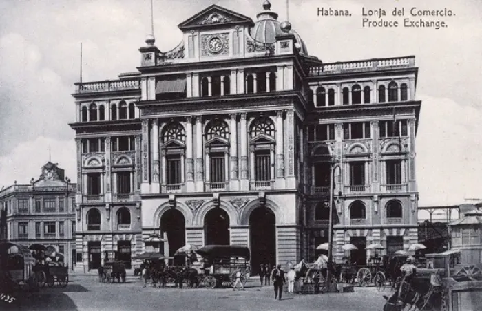 Framed Print : Produce Exchange building, Havana, Cuba Framed Print : Produce Exchange building, Havana, Cuba