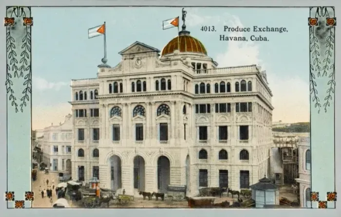 Framed Print : The Produce Exchange, Havana, Cuba Framed Print : The Produce Exchange, Havana, Cuba