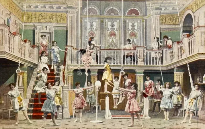 Framed Print : Production of The Dairymaids Framed Print : Production of The Dairymaids