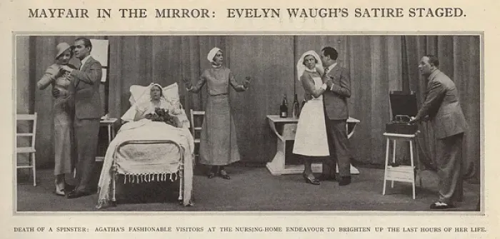 Framed Print : Production of Vile Bodies at the Vaudeville Theatre, London Framed Print : Production of Vile Bodies at the Vaudeville Theatre, London