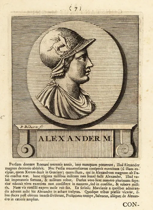 Framed Print : Profile portrait of Alexander the Great Framed Print : Profile portrait of Alexander the Great