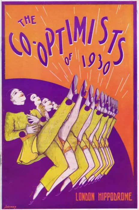 Framed Print : Programme for The Co-optomists of 1930 Framed Print : Programme for The Co-optomists of 1930