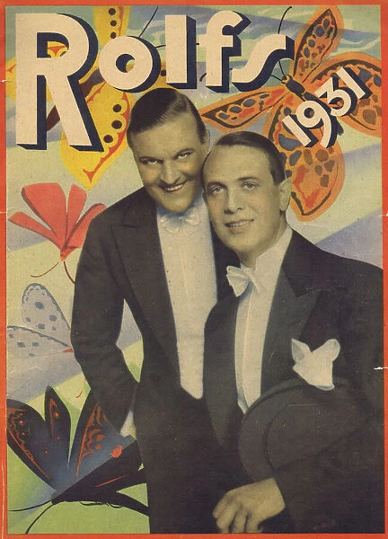 Programme cover for 1931 Rolfs show presented by Ernst Rolf