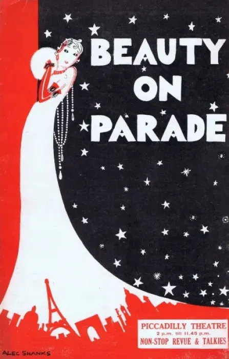 Framed Print : Programme cover for Beauty on Parade, 1932 Framed Print : Programme cover for Beauty on Parade, 1932