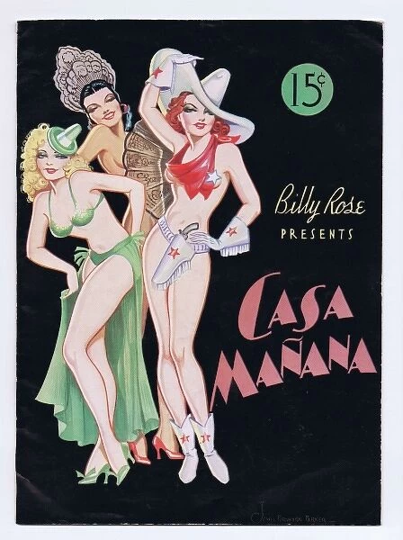 Programme cover for Billy Roses Casa Manana Revue, Fort Wor